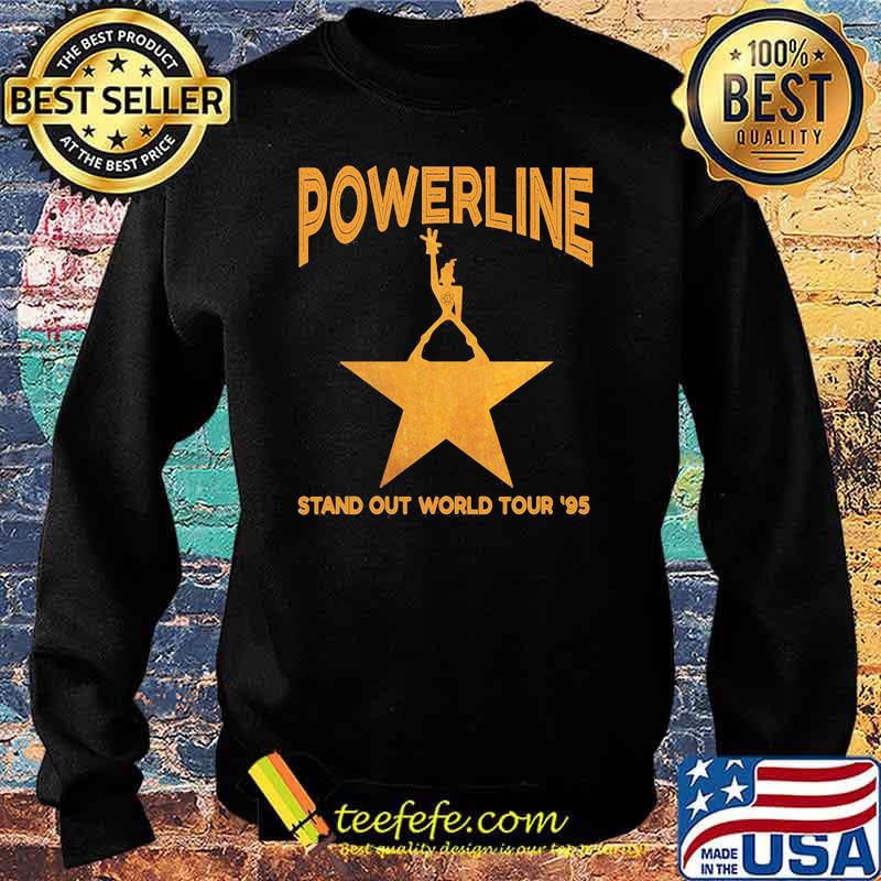 Powerline Stand Out World Tour 95 Star Shirt Sweater Powerline Stand Out World Tour 95 Star Shirt Sweater