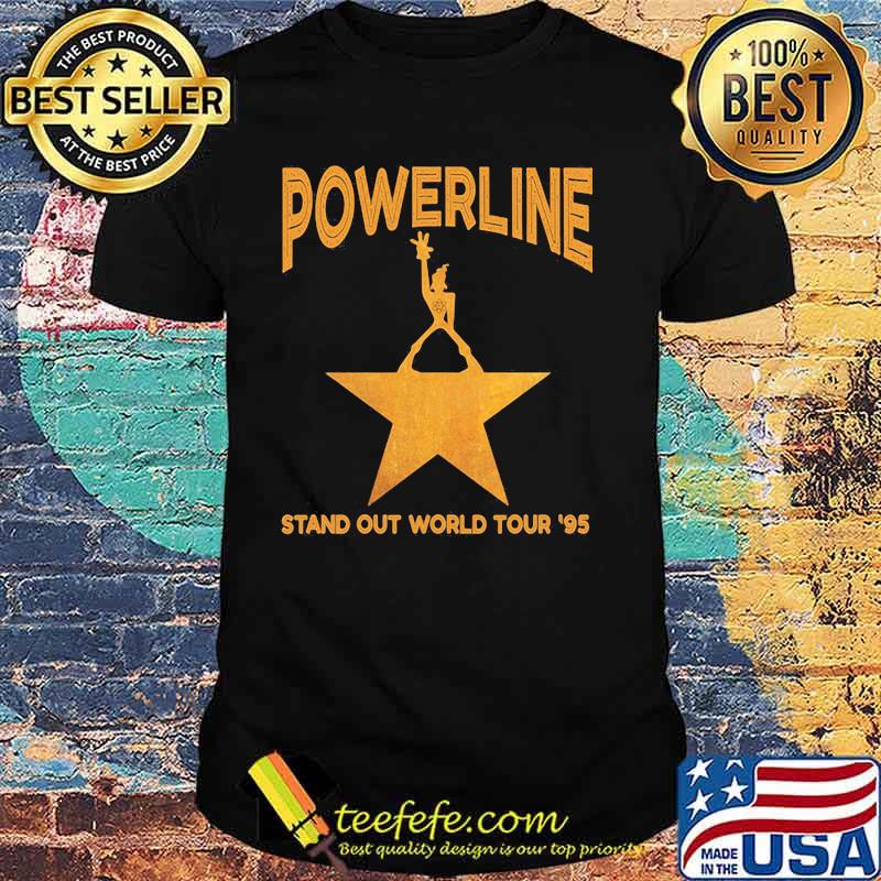 Powerline Stand Out World Tour 95 Star Shirt