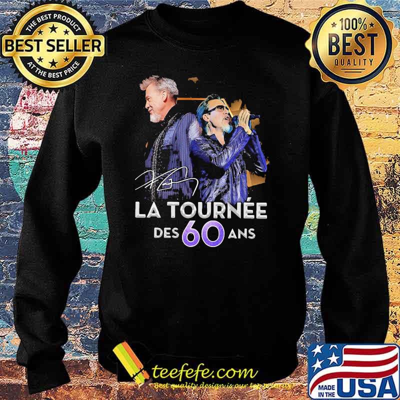 Premium La Tournee Des 60 And Signature Shirt Sweater Premium La Tournee Des 60 And Signature Shirt Sweater