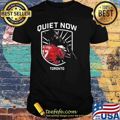 Prize Jozy Altidore Quiet Now Toronto Basketball Shirt