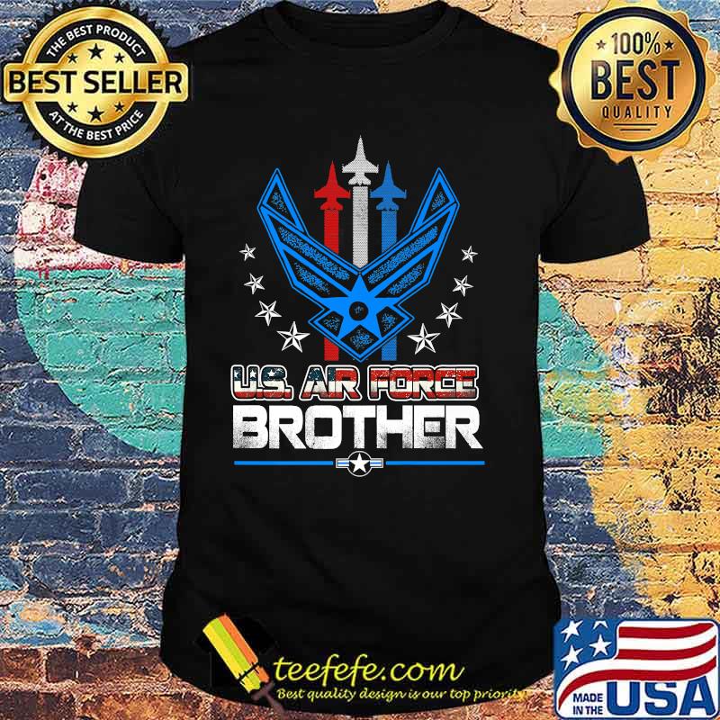 Proud Brother Us Air Force American Flag Shirt