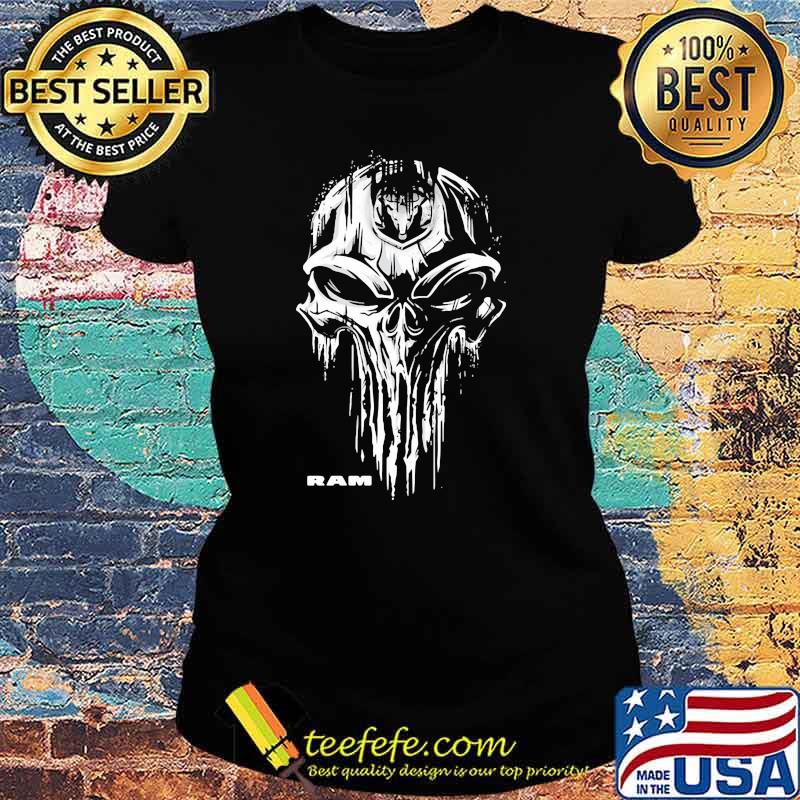 Punisher With Logo Ram Trucks Shirt Ladies tee Punisher With Logo Ram Trucks Shirt Ladies tee