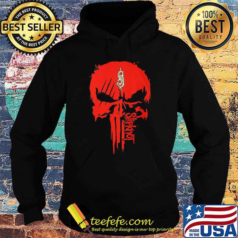 Punisher With Logo Slipknot Shirt Hoodie Punisher With Logo Slipknot Shirt Hoodie