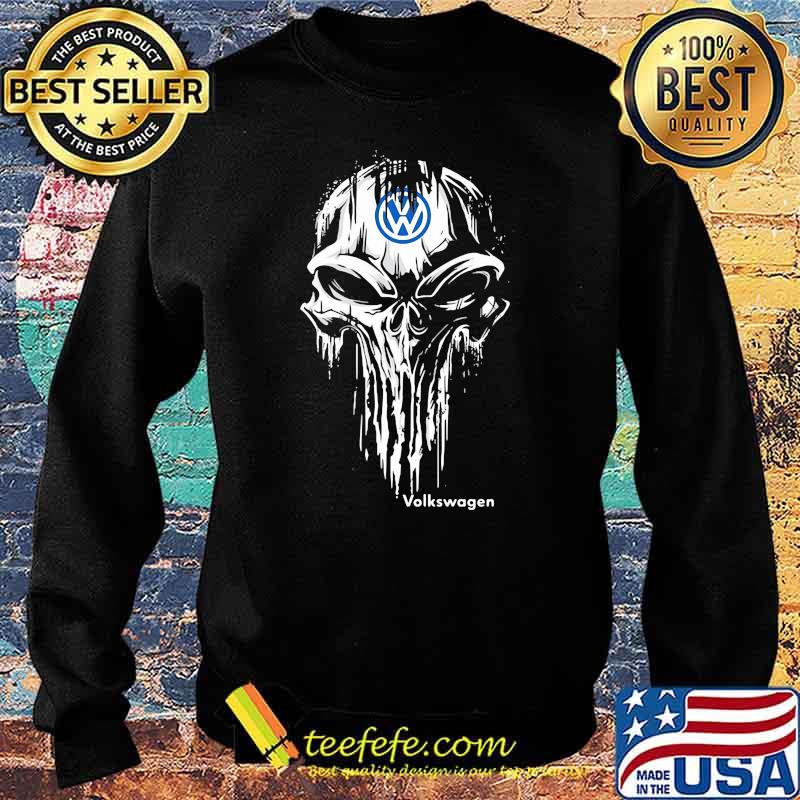 Punisher With Logo Volkswagen Shirt Sweater Punisher With Logo Volkswagen Shirt Sweater