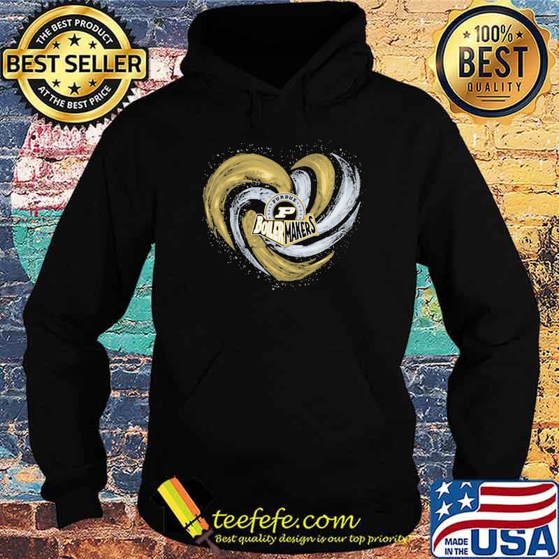Purdue Boller Makers Heart Shirt Hoodie Purdue Boller Makers Heart Shirt Hoodie