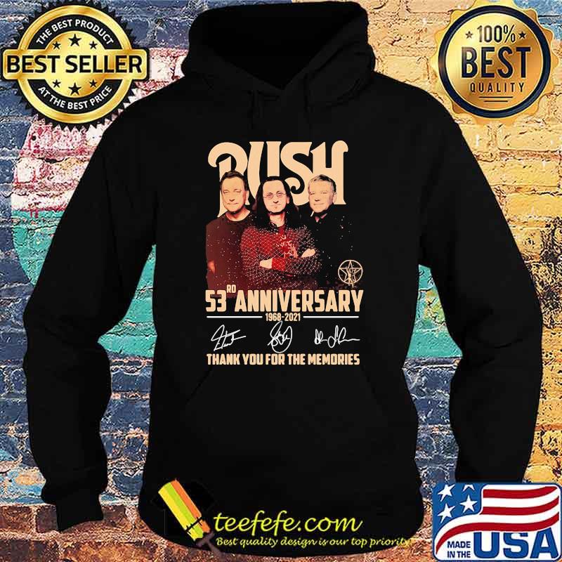 Push 53rd Anniversary 1968 2021 Thank You For The Memories Signature Shirt Hoodie Push 53rd Anniversary 1968 2021 Thank You For The Memories Signature Shirt Hoodie