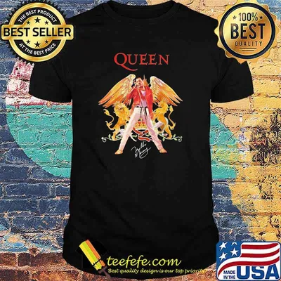 Queen Eagles Lion Signature Shirt