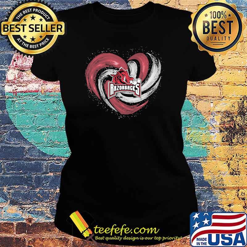 Razorbacks Baseketball Shirt Ladies tee Razorbacks Baseketball Shirt Ladies tee