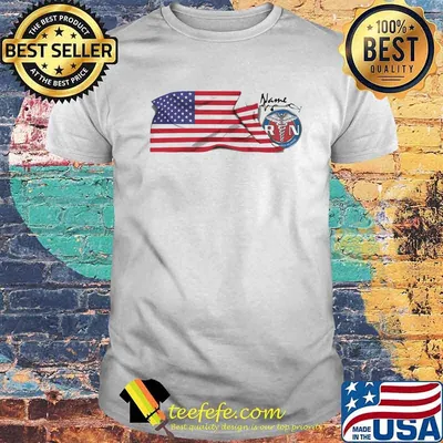 Registered Nurse American Flag Shirt