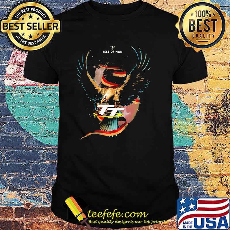 Eagles With Logo Isle Of Man Tt Shirt