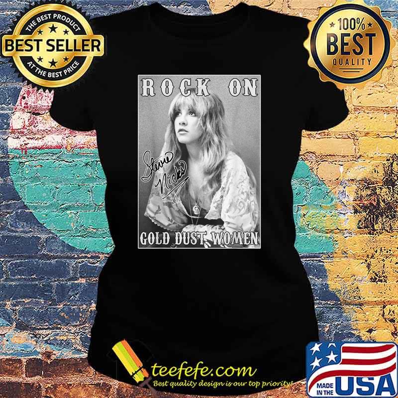 Rock On Stevie Tees Nicks Birthday Fan Signature Shirt Ladies tee Rock On Stevie Tees Nicks Birthday Fan Signature Shirt Ladies tee