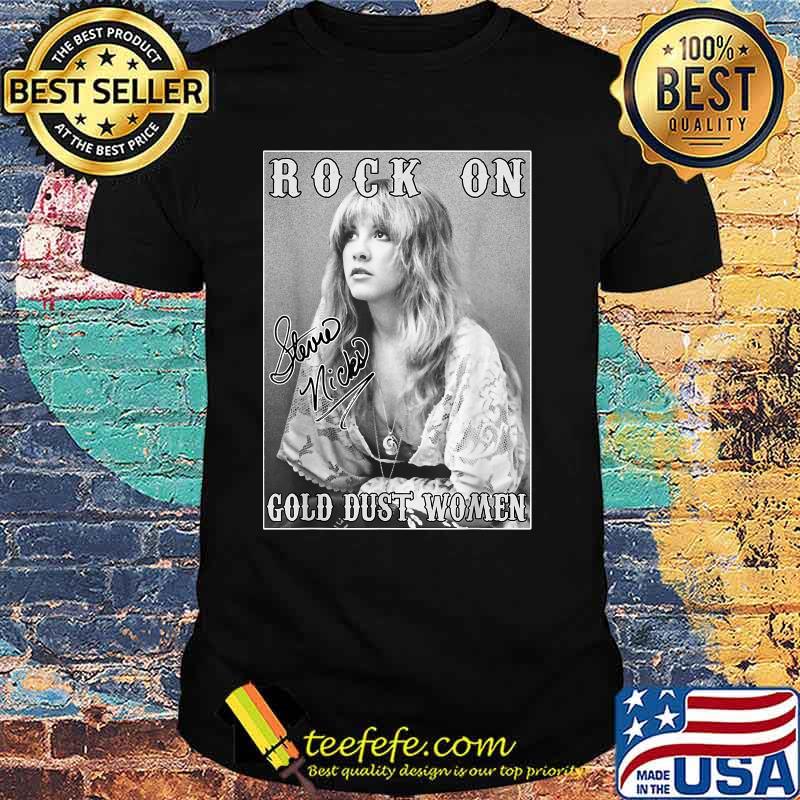 Rock On Stevie Tees Nicks Birthday Fan Signature Shirt Rock On Stevie Tees Nicks Birthday Fan Signature Shirt