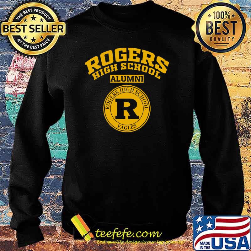 Rogers High School Logo Alumni Shirt Sweater Rogers High School Logo Alumni Shirt Sweater