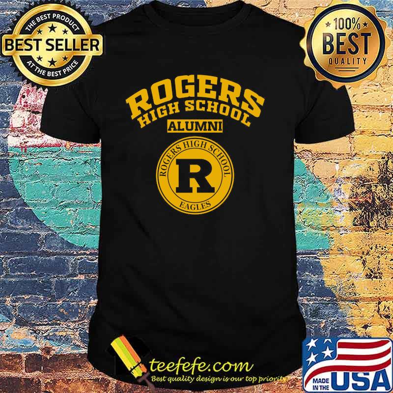 Rogers High School Logo Alumni Shirt Rogers High School Logo Alumni Shirt