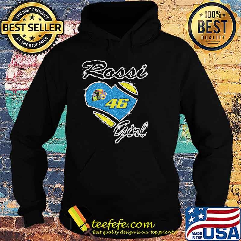 Rossi Girl Legend Motogp Love Heart Shirt Hoodie Rossi Girl Legend Motogp Love Heart Shirt Hoodie