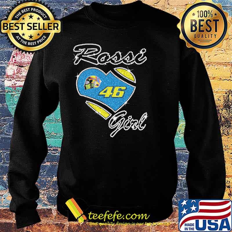 Rossi Girl Legend Motogp Love Heart Shirt Sweater Rossi Girl Legend Motogp Love Heart Shirt Sweater