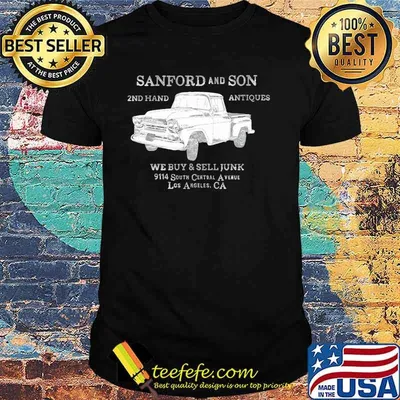 Sanford and son 2nd hand antiques shirt