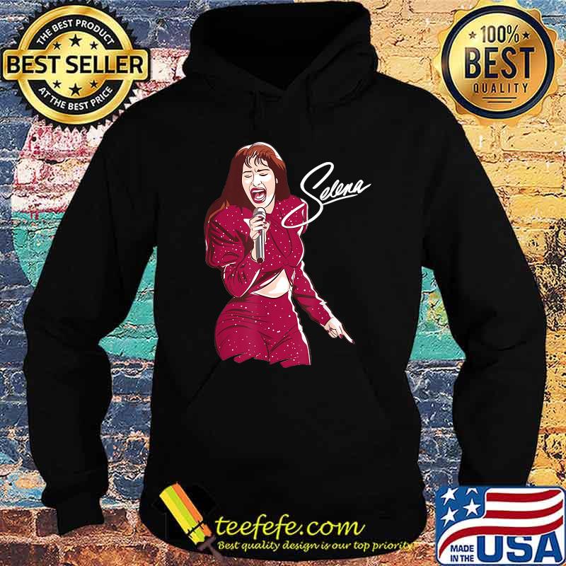 Selenas 80s Quintanilla Funny Music Signature Shirt Hoodie Selenas 80s Quintanilla Funny Music Signature Shirt Hoodie
