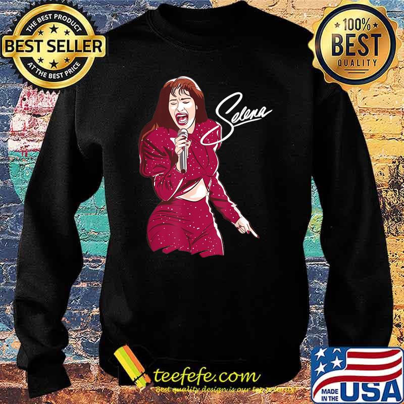 Selenas 80s Quintanilla Funny Music Signature Shirt Sweater Selenas 80s Quintanilla Funny Music Signature Shirt Sweater
