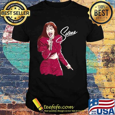 Selenas 80s Quintanilla Funny Music Signature Shirt