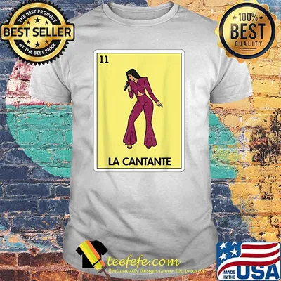 Selenas Quintanilla La Cantante Lottery Mexican Lottery Shirt