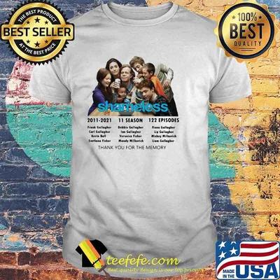 Shameless 11 Season Thank You For The Memories Shirt