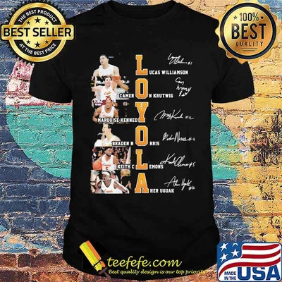 Signature Present Team Loyola Shirt