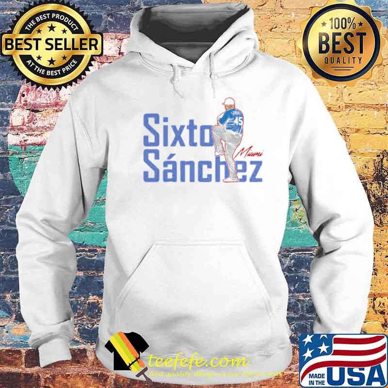 Sixto Sanchez Miami Marlins 2021 Hoodie Sixto Sanchez Miami Marlins 2021 Hoodie