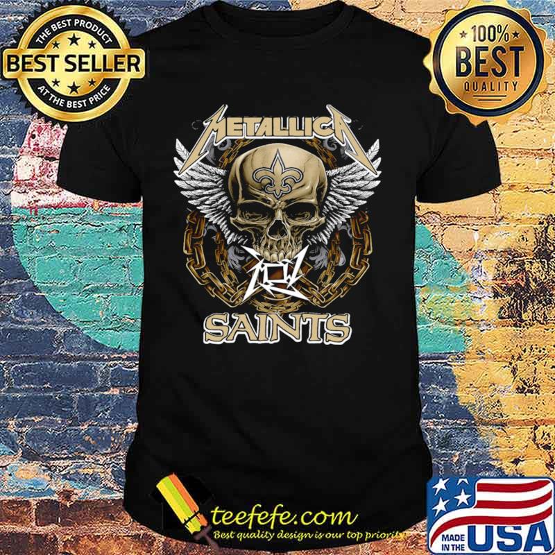 skull metallica saints shirt