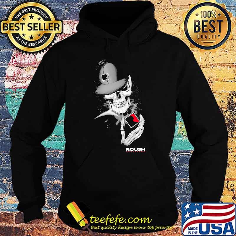 Skull wear Hat Roush Logo Shirt Hoodie Skull wear Hat Roush Logo Shirt Hoodie