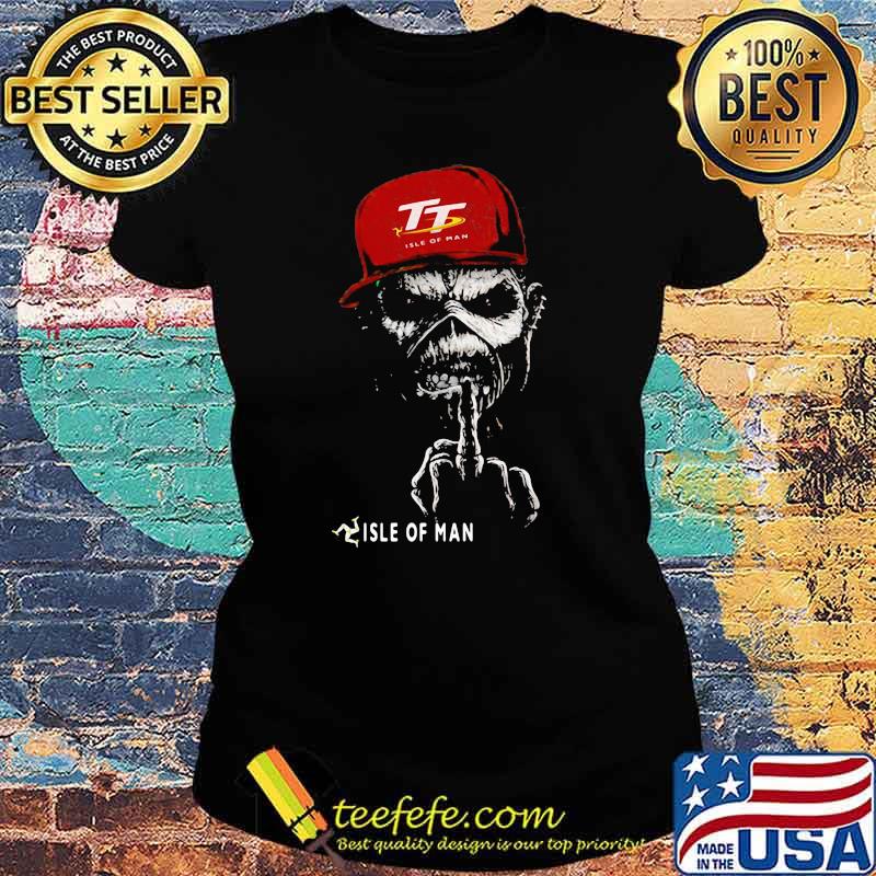 Skull Wear Hat With Logo Isle Of Man Shirt Ladies tee Skull Wear Hat With Logo Isle Of Man Shirt Ladies tee