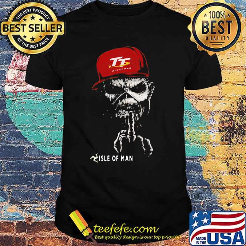 Skull Wear Hat With Logo Isle Of Man Shirt