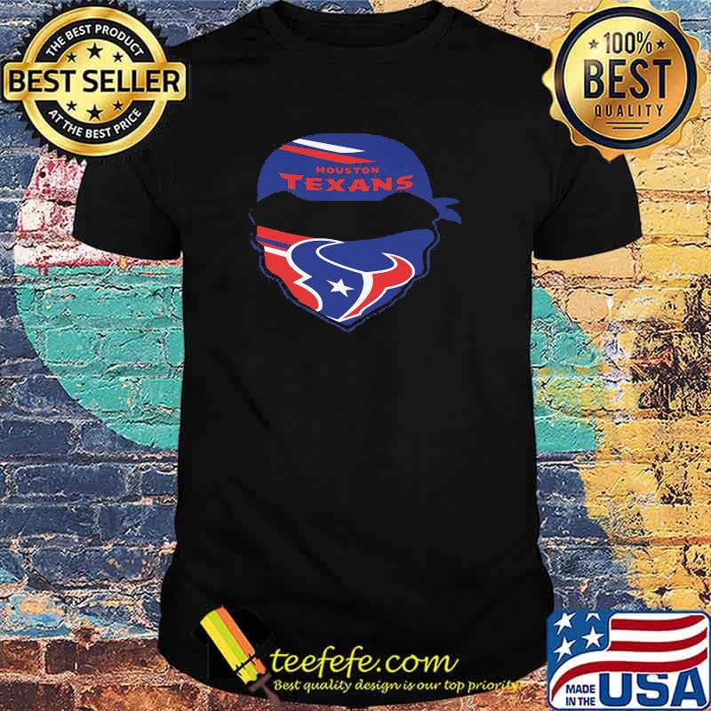 Skull Wear Mask Houston Texans Shirt