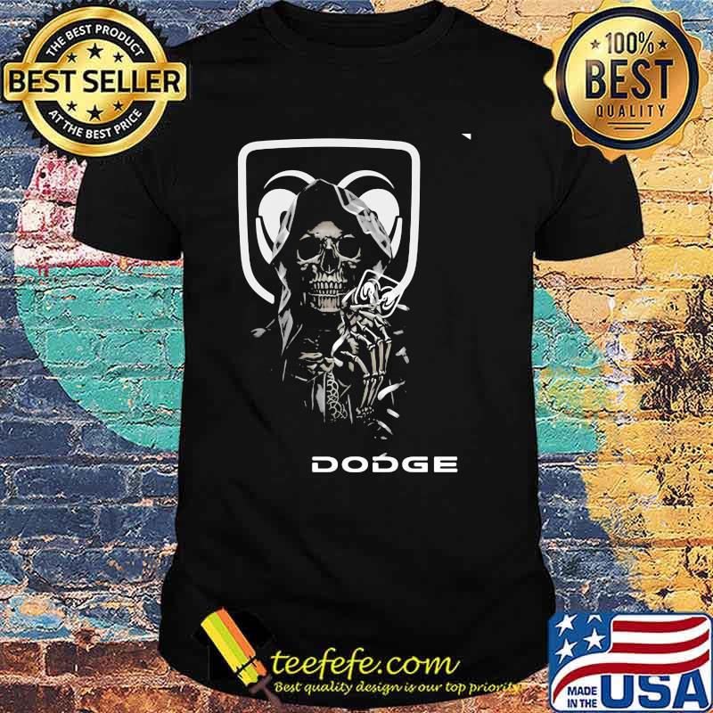 Skull With Logo Dodge Shirt