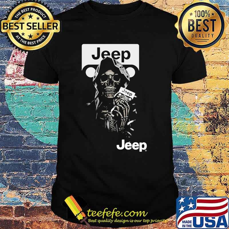 Skull With Logo Jeep Shirt