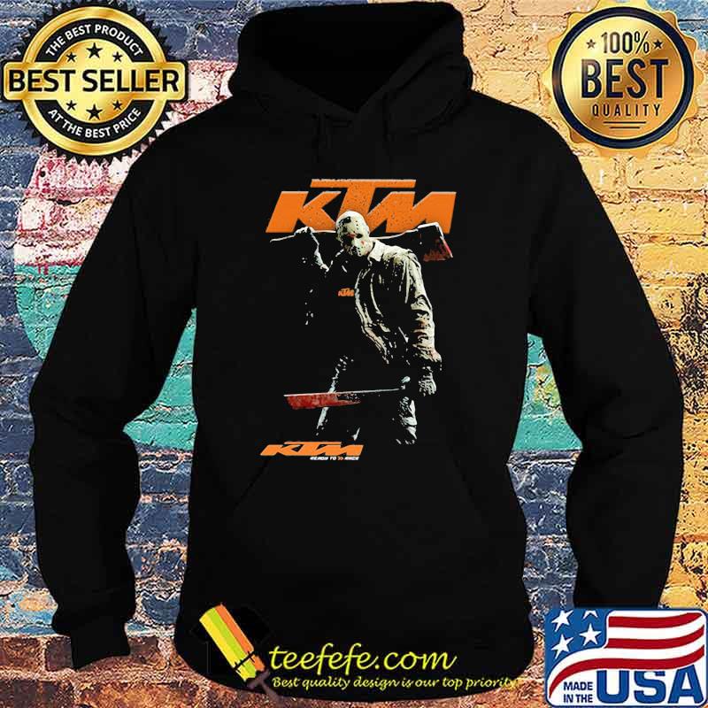 Skull With Logo Ktm Shirt Hoodie Skull With Logo Ktm Shirt Hoodie