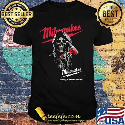 Skull With Logo Milwaukee Nothing But Heavy Duty Shirt
