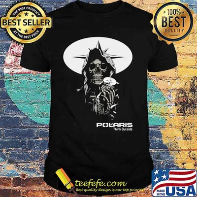 Skull With Logo Polaris Think Outside Shirt