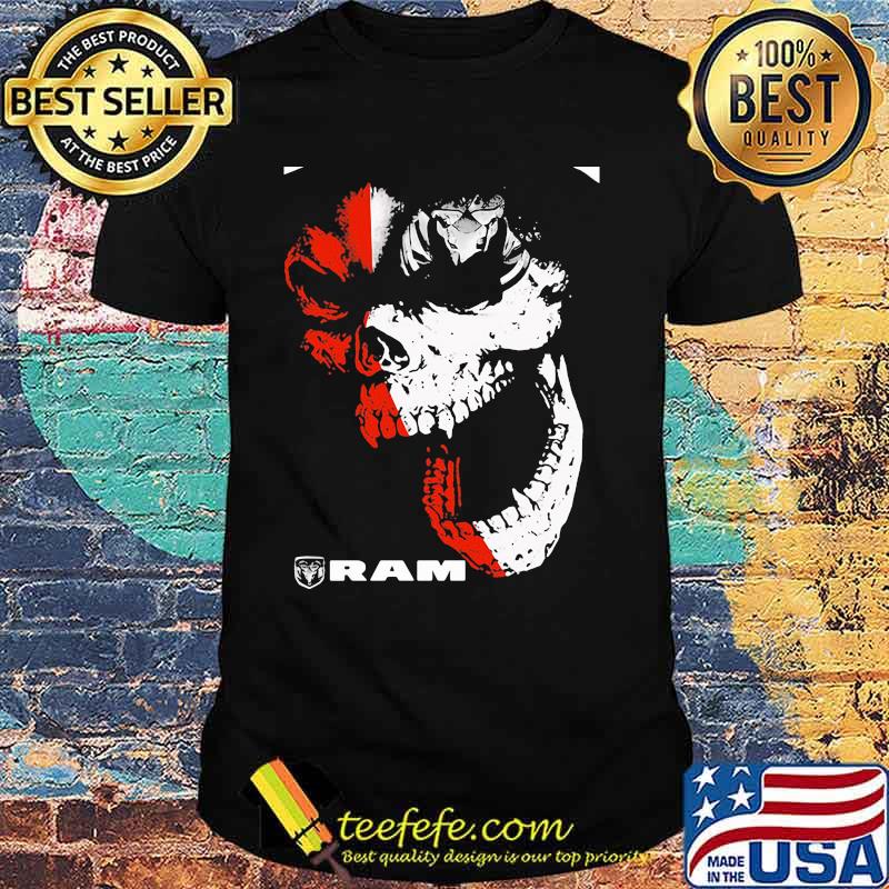 Skull With Logo Ram Trucks Shirt