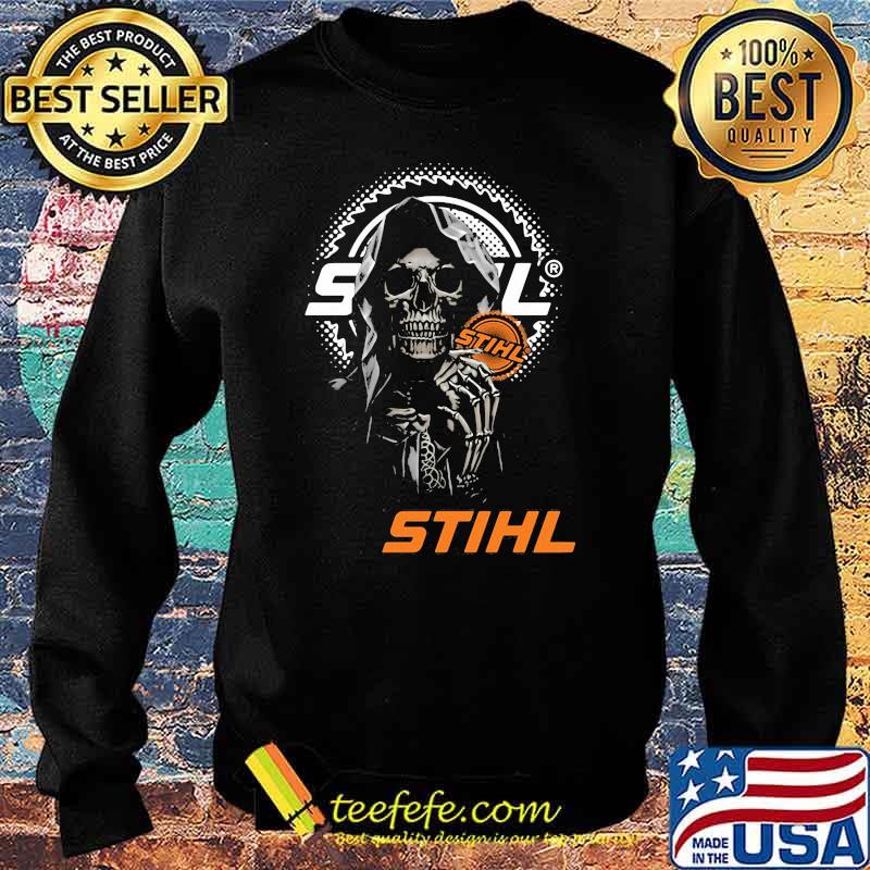 Skull With Logo Stihl Shirt Sweater Skull With Logo Stihl Shirt Sweater