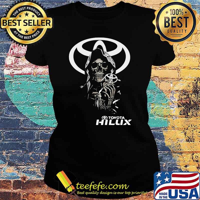Skull With Logo Toyota Hilux Shirt Ladies tee Skull With Logo Toyota Hilux Shirt Ladies tee