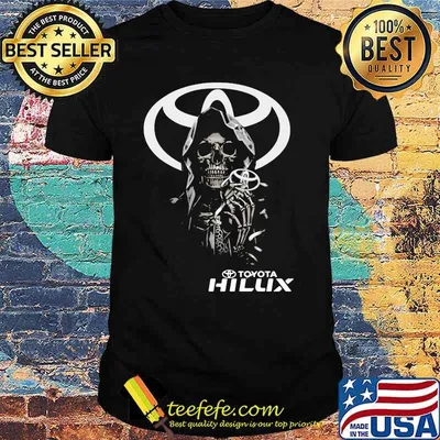 Skull With Logo Toyota Hilux Shirt