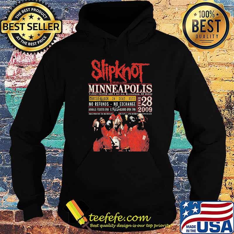 Slipknot 'Minneapolis '09' Shirt Hoodie Slipknot 'Minneapolis '09' Shirt Hoodie