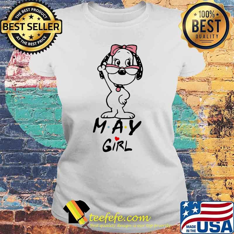 Snoopy Ladies May Girl Shirt Laides tee Snoopy Ladies May Girl Shirt Laides tee