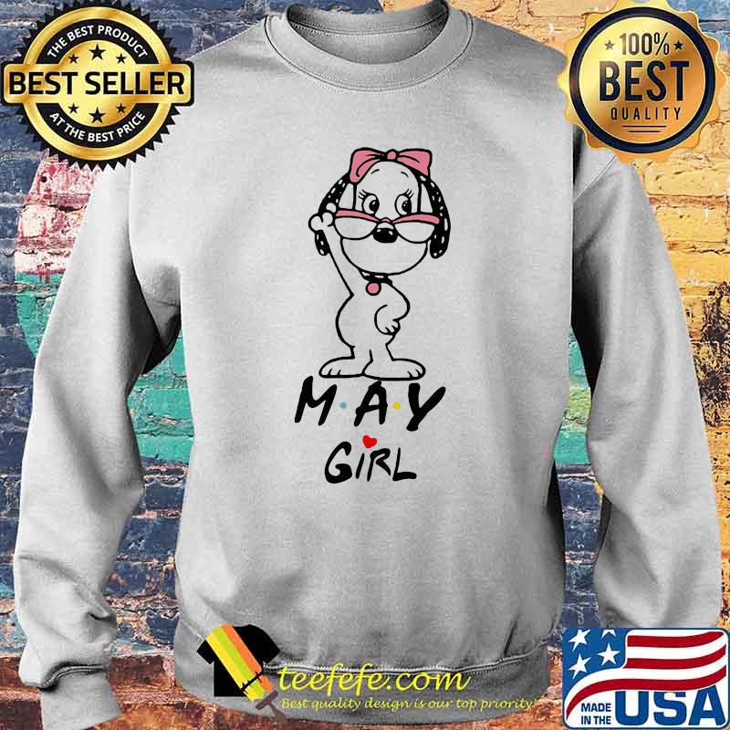 Snoopy Ladies May Girl Shirt Sweater Snoopy Ladies May Girl Shirt Sweater