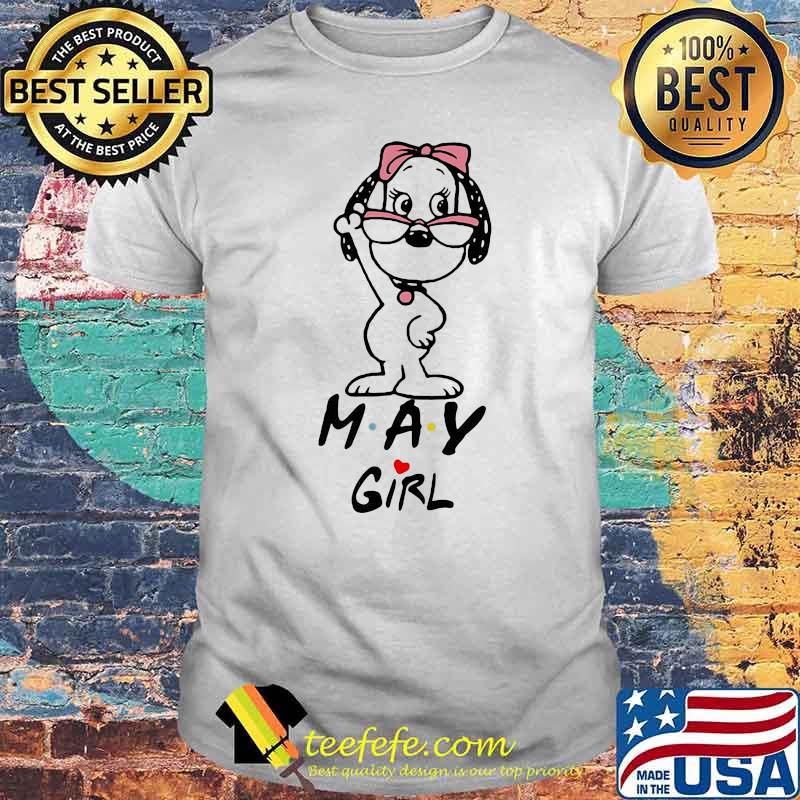 Snoopy Ladies May Girl Shirt