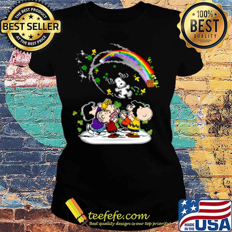 Snoopy Woodstock And Friends Happy St Patrick’s Day 2021 Ladies tee Snoopy Woodstock And Friends Happy St Patrick’s Day 2021 Ladies tee