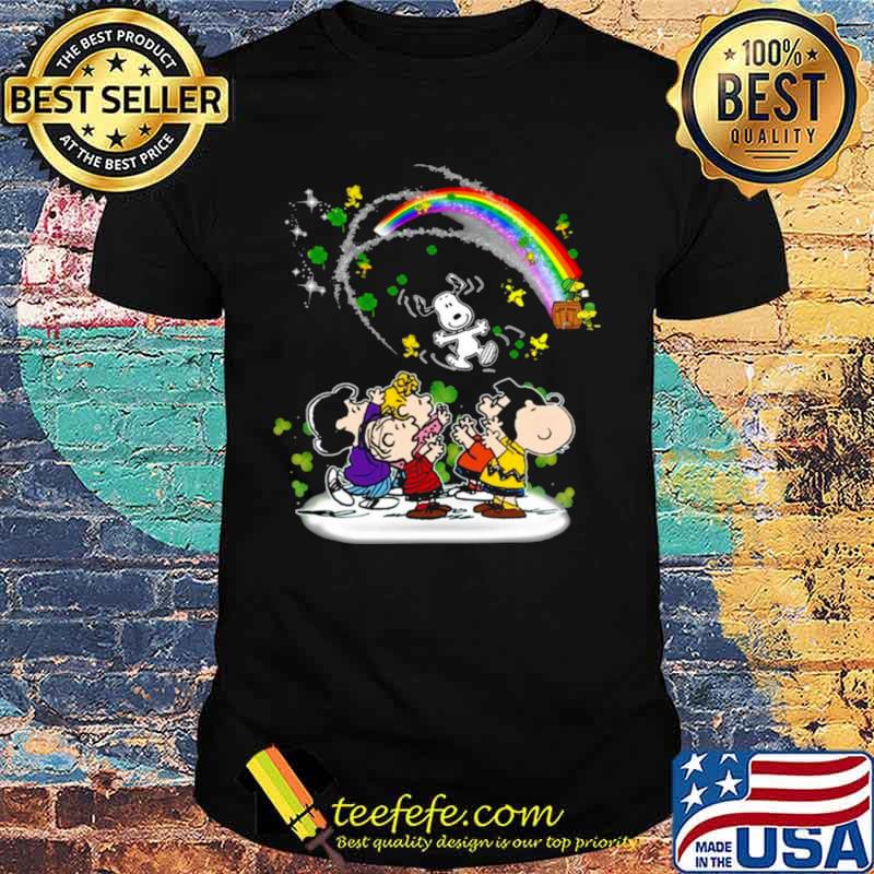 Snoopy Woodstock And Friends Happy St Patrick’s Day 2021 shirt