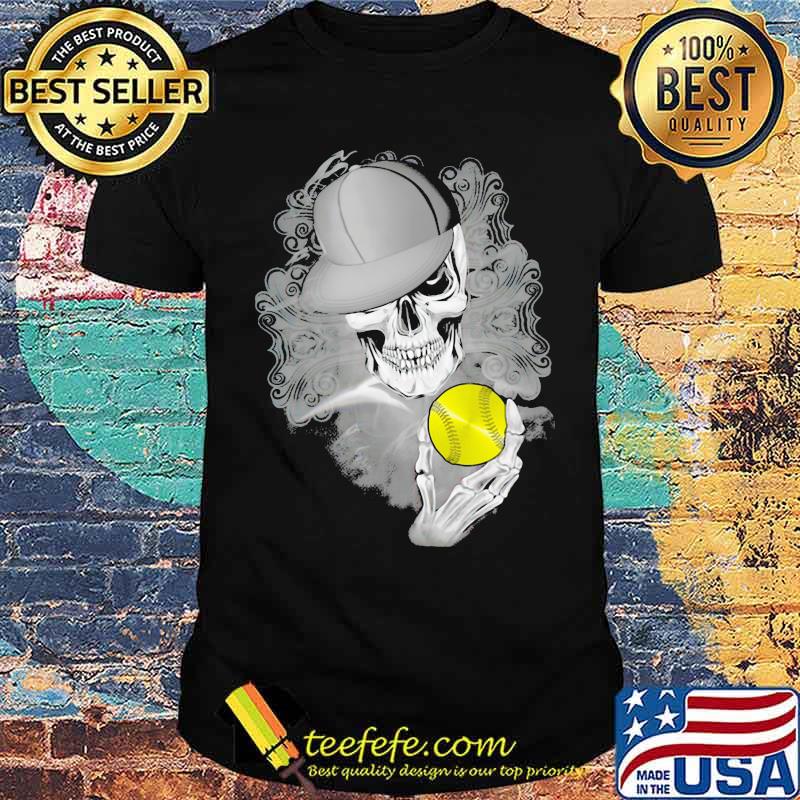 Softball Skull Shirt Softball Skull Shirt