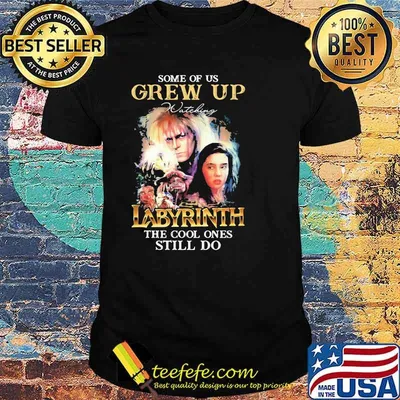 Some Of Us Grew Up Labyrinth The Cool Ones Still Do Shirt